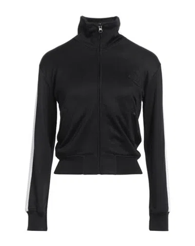 Isabel Marant Woman Sweatshirt Black Size 4 Polyester, Cotton, Elastane