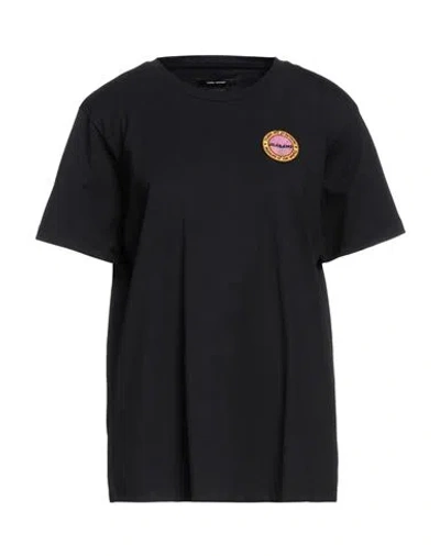 Isabel Marant Woman T-shirt Black Size L Organic Cotton