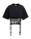 Isabel Marant Texana Cotton T-shirt In Black