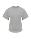 Isabel Marant Woman T-shirt Light Grey Size 8 Cotton In Grey
