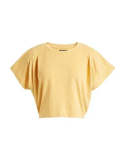 Isabel Marant Woman T-shirt Marigold Size L Cotton In Yellow