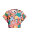 Isabel Marant Woman T-shirt Orange Size M Cotton
