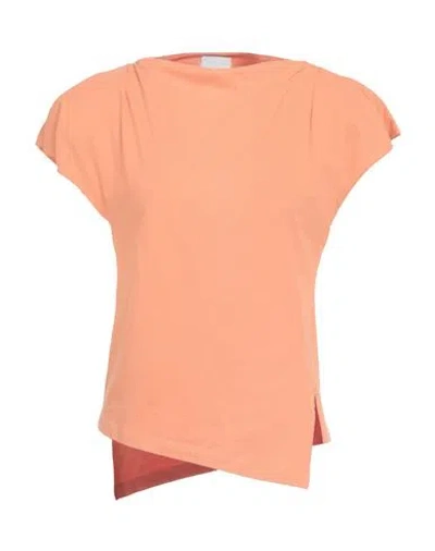 Isabel Marant Woman T-shirt Rust Size S Cotton In Red