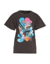 Isabel Marant Woman T-shirt Steel Grey Size L Cotton In Grey