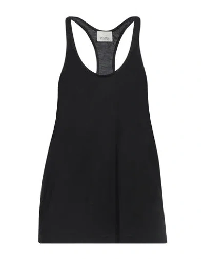 Isabel Marant Woman Tank Top Black Size L Cotton