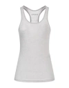 Isabel Marant Woman Tank Top Light Grey Size S Cotton, Cashmere