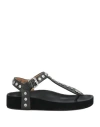 Isabel Marant Women's Enore Thong Sandal In Black