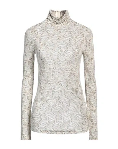 Isabel Marant Woman Top Beige Size 6 Viscose, Elastane