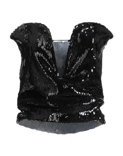 Isabel Marant Woman Top Black Size 0 Cotton