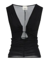 Isabel Marant Woman Top Black Size 10 Viscose, Elastane In Black