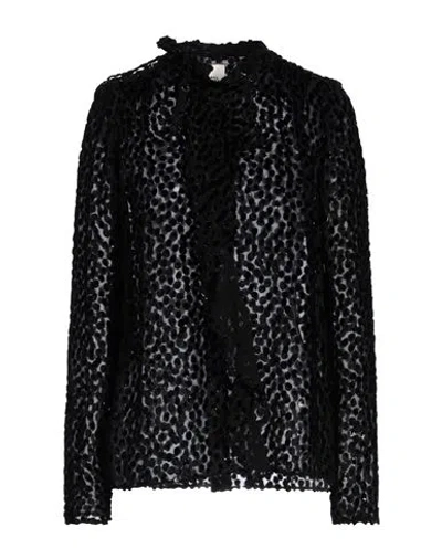 Isabel Marant Woman Top Black Size 8 Viscose, Silk, Nylon