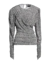 Isabel Marant Woman Top Black Size 12 Viscose, Elastane In Black