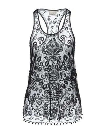 Isabel Marant Woman Top Black Size 4 Polyamide In Black