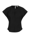 Isabel Marant Woman Top Black Size 6 Hemp, Viscose, Elastane