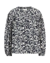 Isabel Marant Woman Top Black Size 6 Silk, Elastane In Black