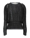 Isabel Marant Zarga Blouse In Black Viscose In Black