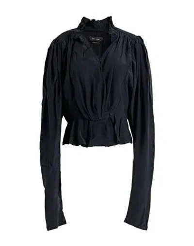 Isabel Marant Woman Blouse Black Size 8 Silk