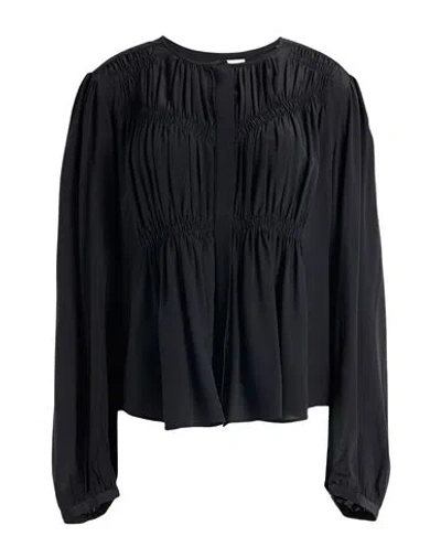 Isabel Marant Woman Top Black Size 8 Silk