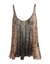 Isabel Marant Woman Top Black Size 8 Silk In Black
