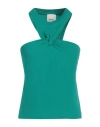 Isabel Marant Woman Top Emerald Green Size M Cotton