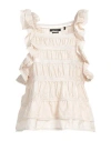 Isabel Marant Woman Top Ivory Size 6 Silk In White