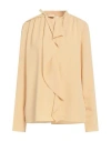 Isabel Marant Woman Top Mustard Size 12 Polyester In Yellow