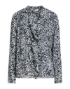 Isabel Marant Woman Top Navy Size 6 Silk, Elastane