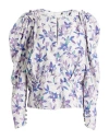 Isabel Marant Woman Top Off White Size 8 Viscose, Silk, Elastane