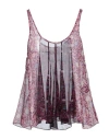 Isabel Marant Woman Top Deep Purple Size 6 Silk