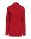Isabel Marant Woman Top Red Size 10 Acetate, Polyamide, Elastane