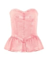 Isabel Marant Plain Colour Top In Pink