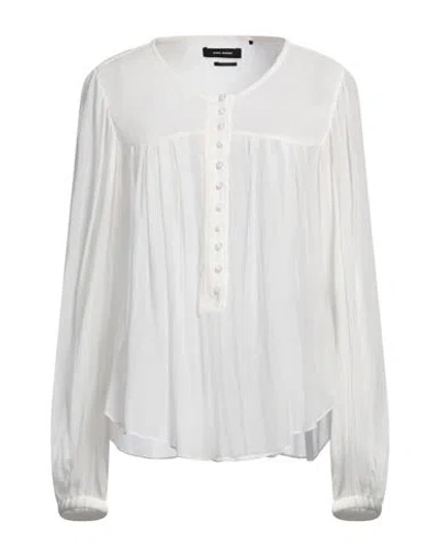 Isabel Marant Woman Blouse White Size 8 Silk