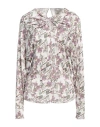 Isabel Marant Woman Top White Size 8 Viscose, Silk