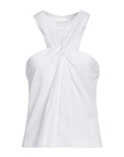Isabel Marant Woman Top White Size L Cotton