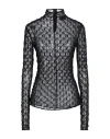 Isabel Marant Woman Top Black Size 8 Cotton, Elastane, Polyamide In Black