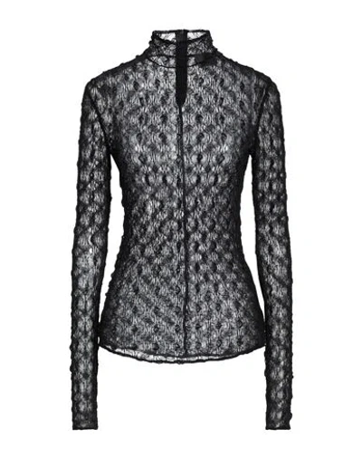 Isabel Marant Woman Top Black Size 8 Cotton, Elastane, Polyamide