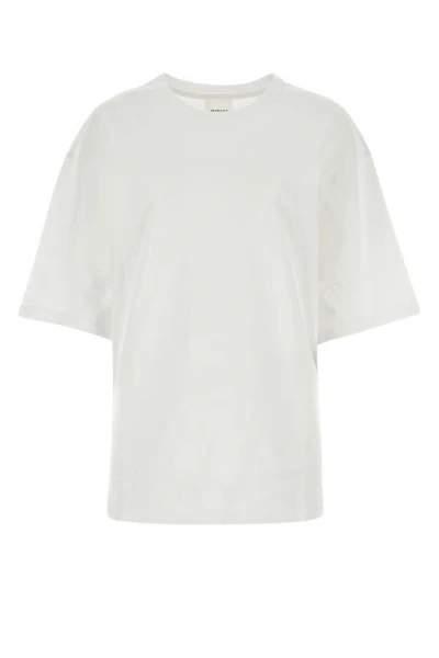 Isabel Marant Woman White Cotton Guizy T-shirt