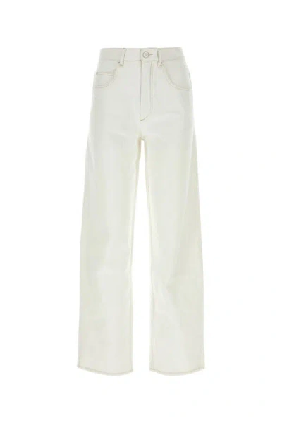 Isabel Marant White Denim Joanny Jeans