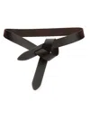 Isabel Marant Brown Leather Belts In Brown
