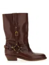 Isabel Marant Brown Heiko Mid-calf Boots In Brown