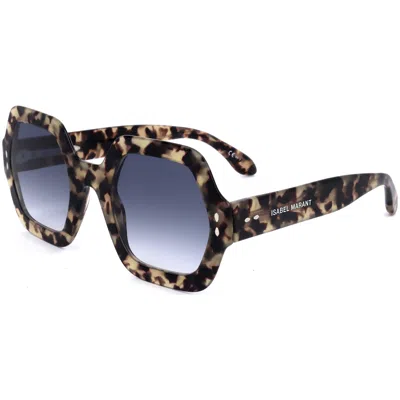 Isabel Marant Women's 52mm Yellow Havana Sunglasses In Brown