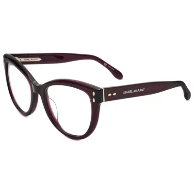 Isabel Marant Women's 53 Mm Eyeglasses In Red