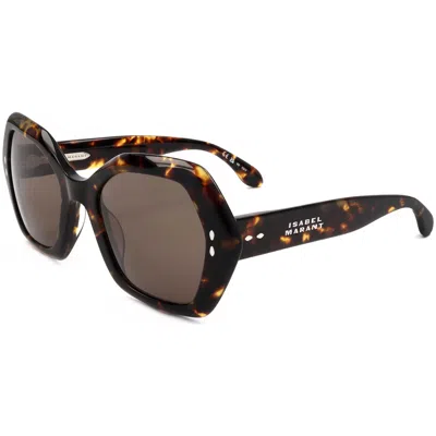 Isabel Marant Women's 53mm Havana Sunglasses In Brown