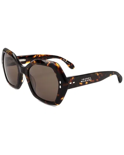 Isabel Marant Women's 53mm Sunglasses In Brown
