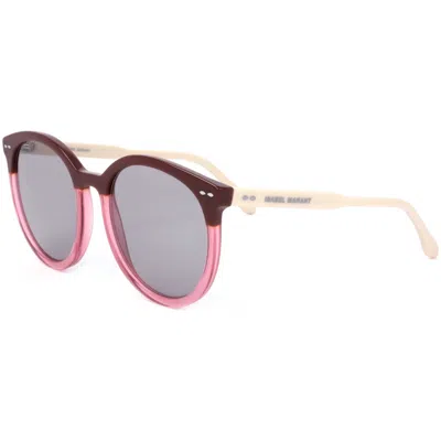 Isabel Marant Women's 55mm Burgundy To Pink Sunglasses