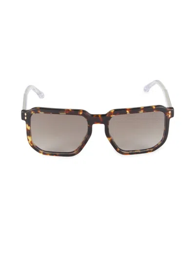 Isabel Marant Women's 55mm Rectangle Sunglasses In Havana