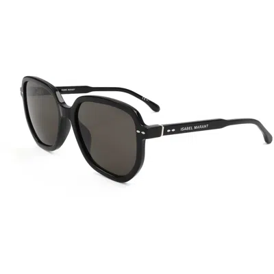 Isabel Marant Women's 57 Mm Grey Sunglasses In Black