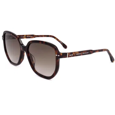 Isabel Marant Women's 57mm Havana Sunglasses In Brown