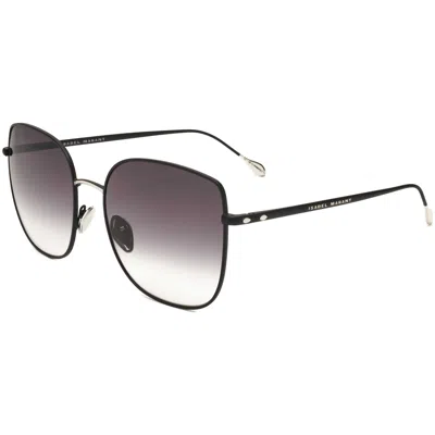 Isabel Marant Women's 58 Mm Grey Sunglasses In Black