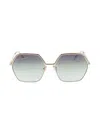 Isabel Marant Women's 59mm Geometric Sunglasses In Gold